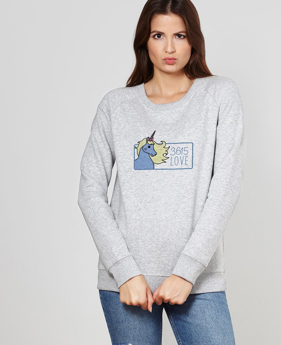 Sweatshirt femme 3615 love