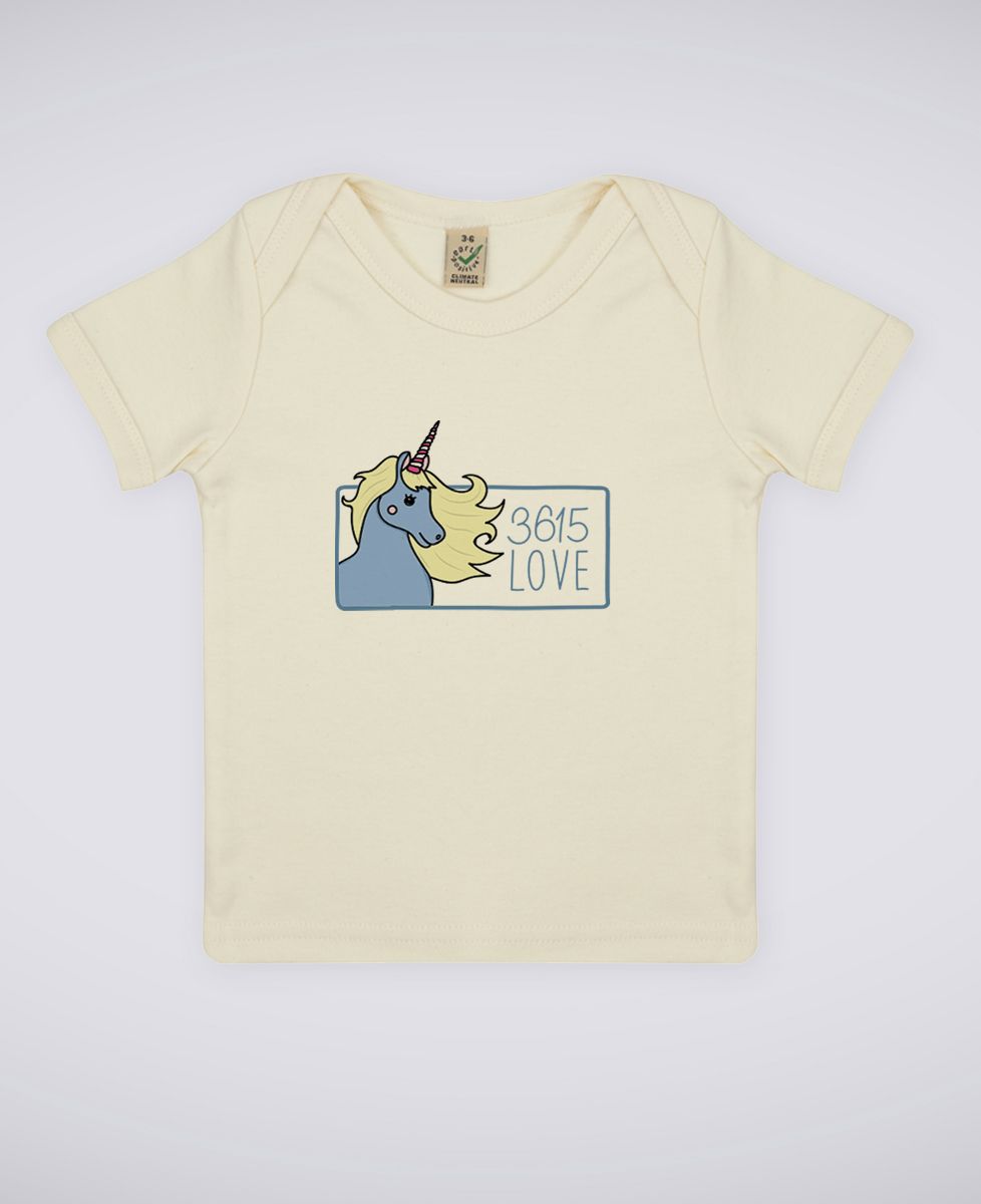 T-shirt bébé 3615 love