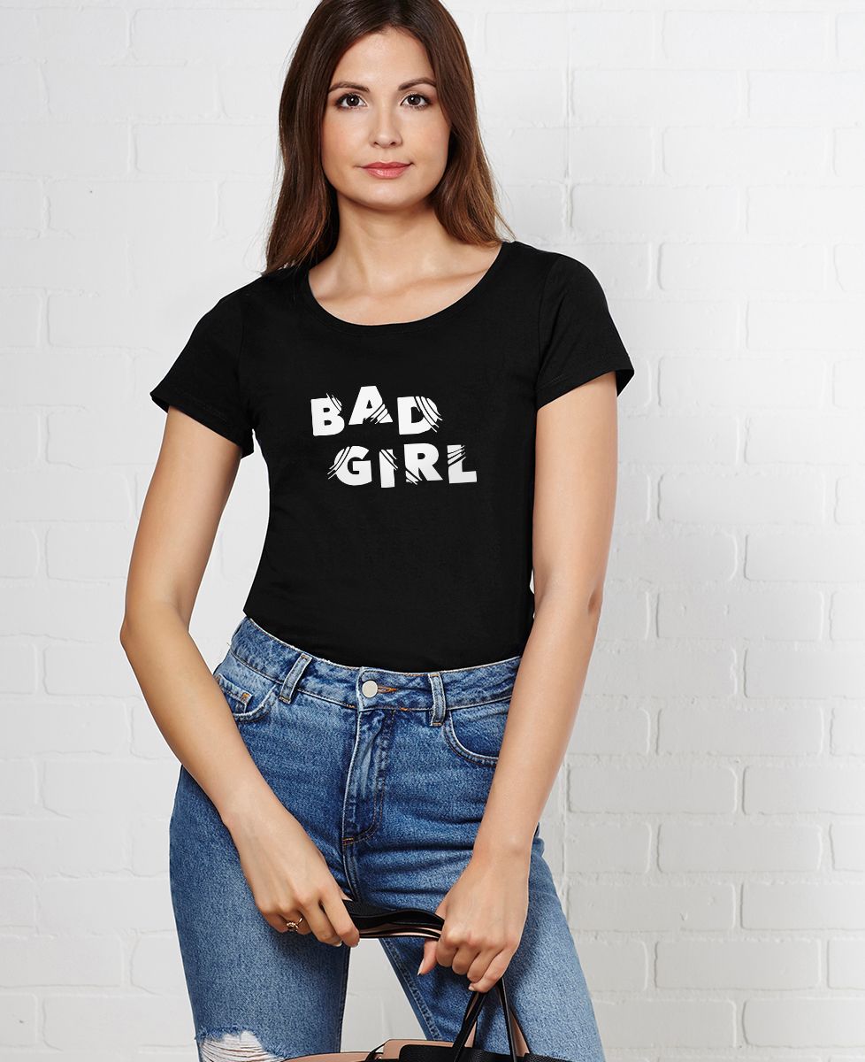 Tshirt Bad Girl Madame TSHIRT x Monument Mode Femme