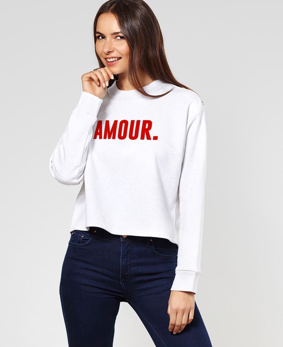 Sweatshirt femme Amour (édition limitée)