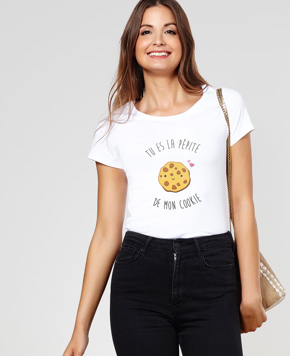 T-Shirt femme Tu es la pépite de mon cookie