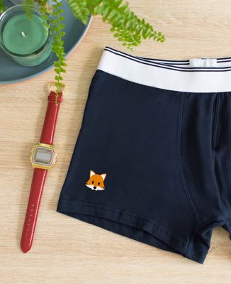 Boxer - Picto brodé personnalisé | Monsieur TSHIRT