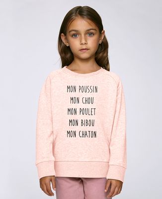 Sweatshirt enfant Mon poussin