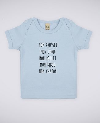 T-Shirt bébé Mon poussin