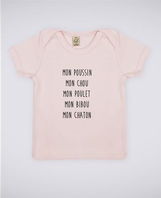 T-Shirt bébé Mon poussin
