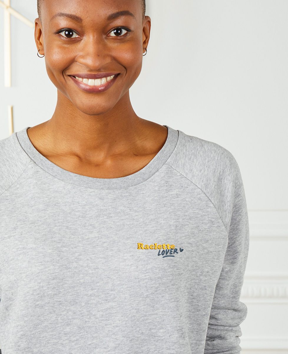 Sweatshirt femme Raclette lover (brodé)