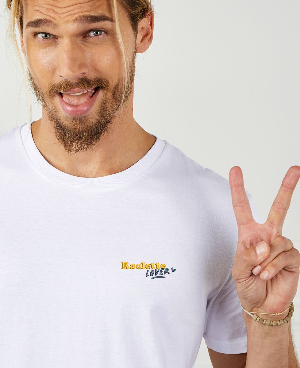 T-shirt homme Raclette lover (brodé)