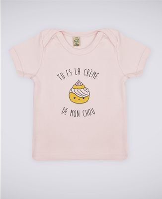 T-Shirt bébé Tu es la creme
