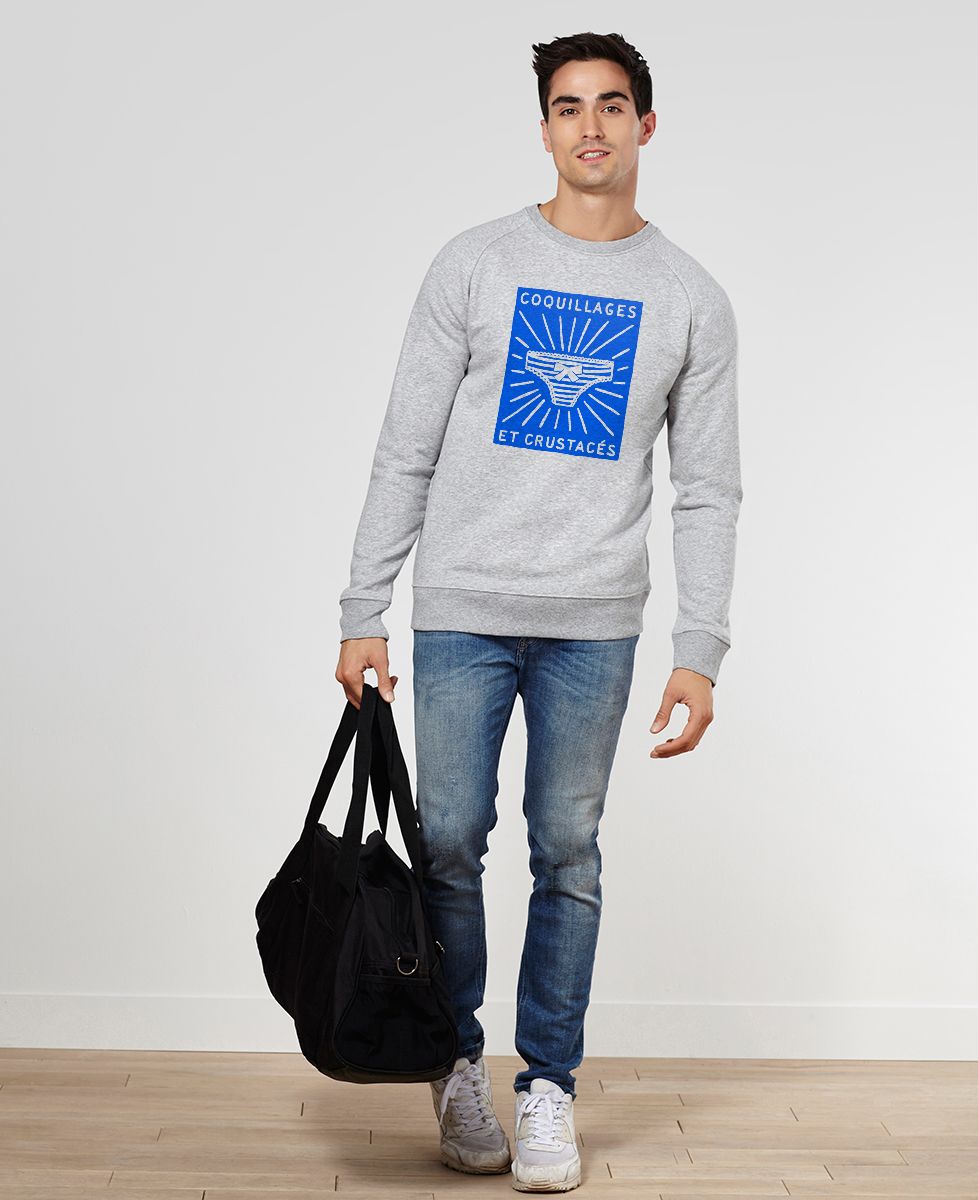 Sweatshirt homme Coquillages et crustacés