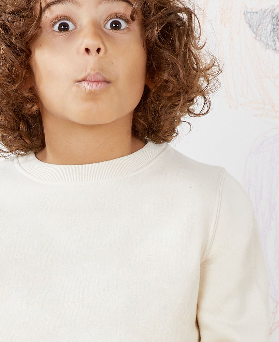 Sweatshirt enfant Addition de prénoms brodé personnalisé