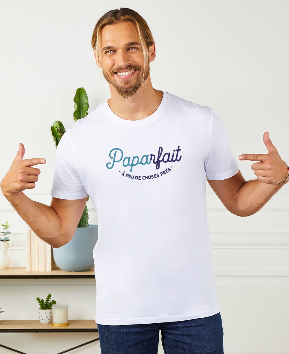 T-shirt homme Papa-rfait - Cadeaux Papa