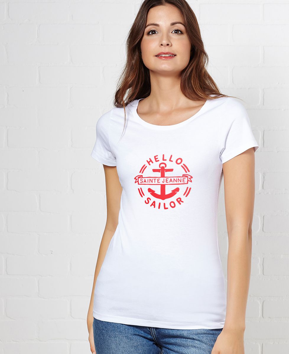 T-shirt femme Hello Sailor