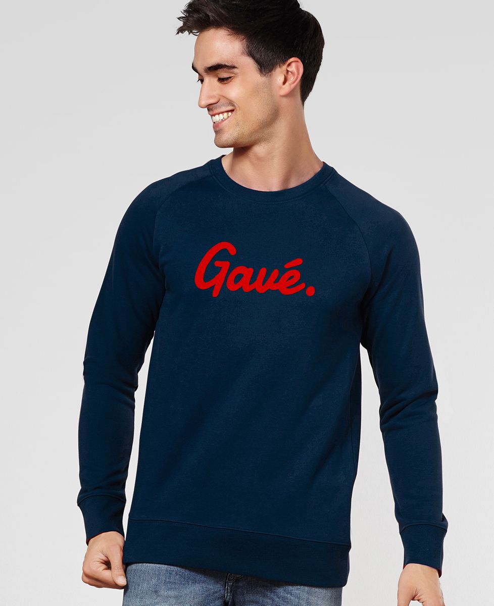 Sweatshirt homme Gavé (effet velours)