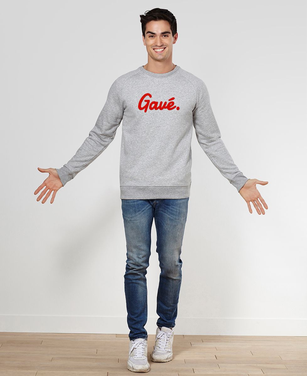 Sweatshirt homme Gavé (effet velours)