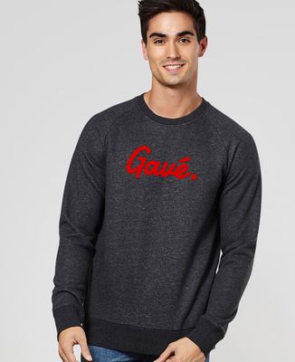 Sweatshirt homme Gavé (effet velours)