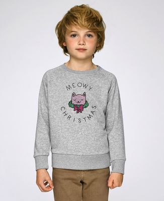Sweatshirt enfant Meowy Christlas