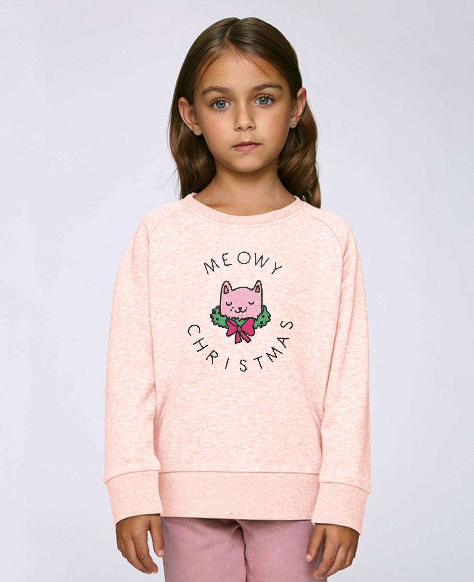 Sweatshirt enfant Meowy Christlas