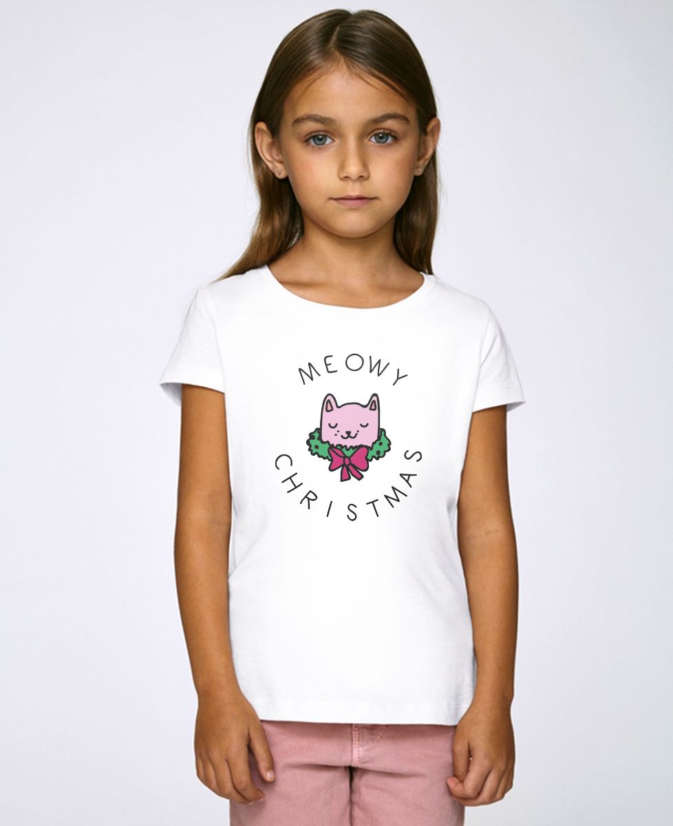 T-Shirt enfant Meowy Christlas
