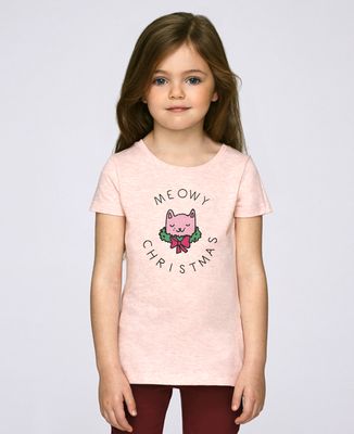 T-Shirt enfant Meowy Christmas