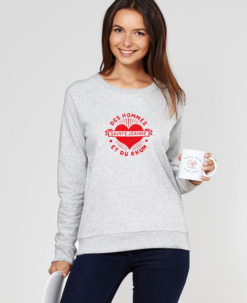 Sweatshirt femme Du rhum et des hommes