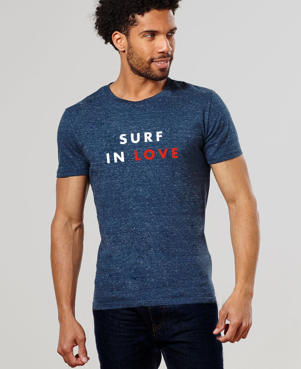 T-Shirt homme Surf in love