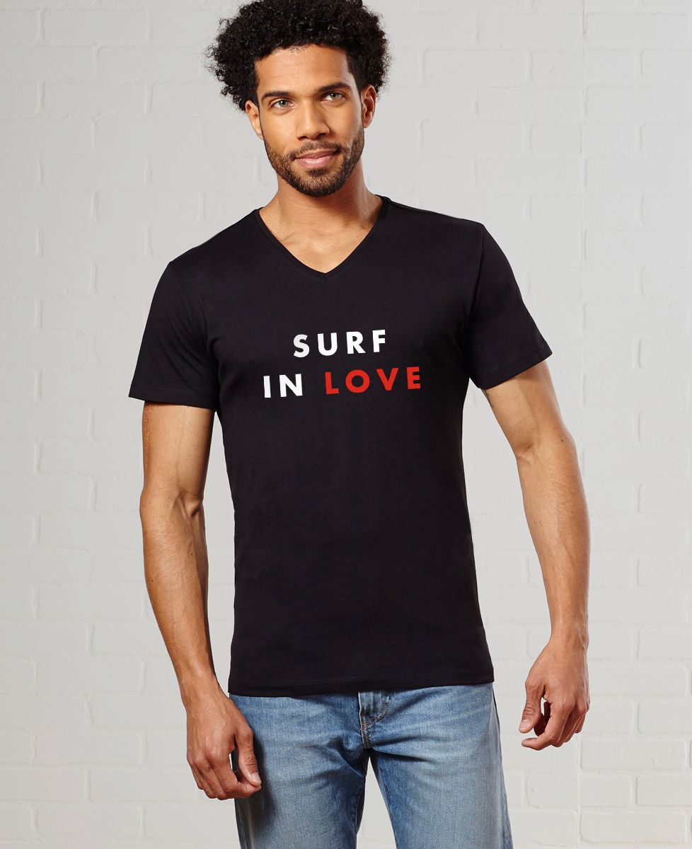 T-Shirt homme Surf in love