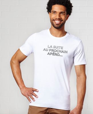 T-Shirt homme Suite au prochain apéro