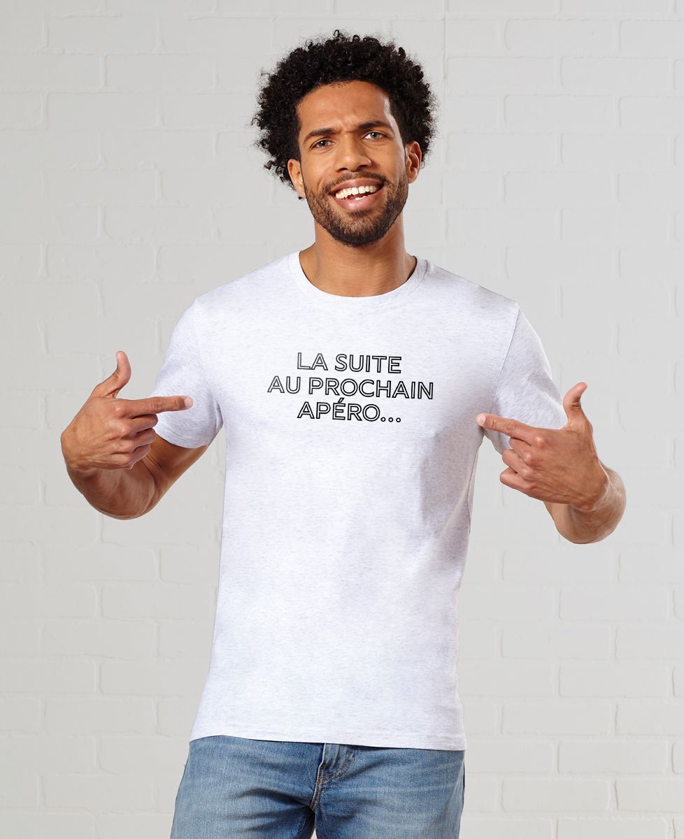T-Shirt homme Suite au prochain apéro