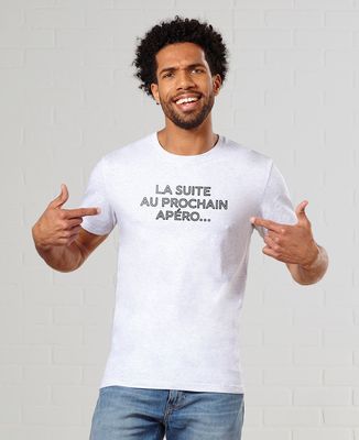 T-Shirt homme Suite au prochain apéro