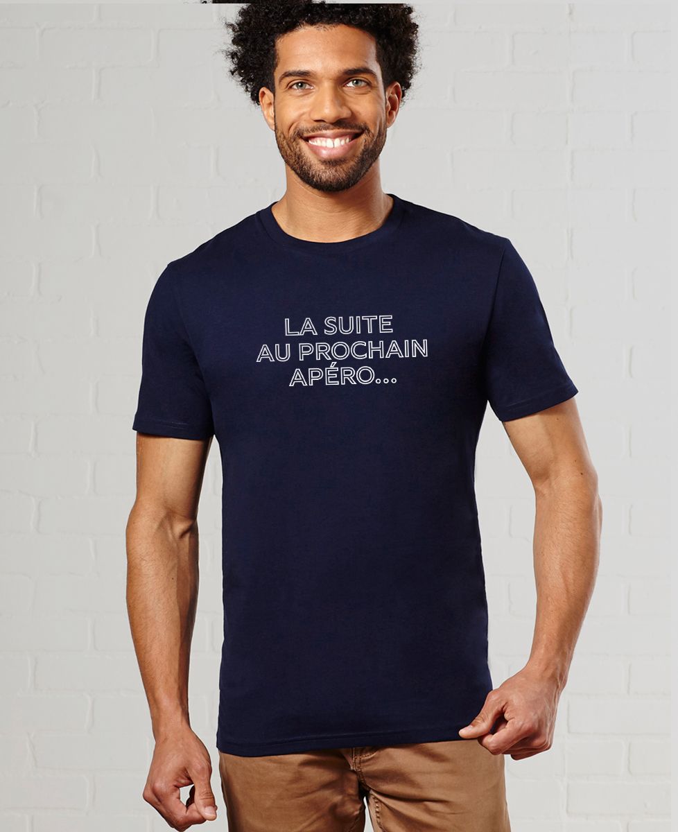 T-Shirt homme Suite au prochain apéro