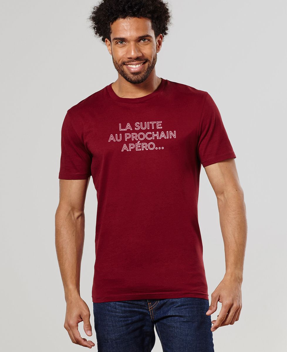 T-Shirt homme Suite au prochain apéro
