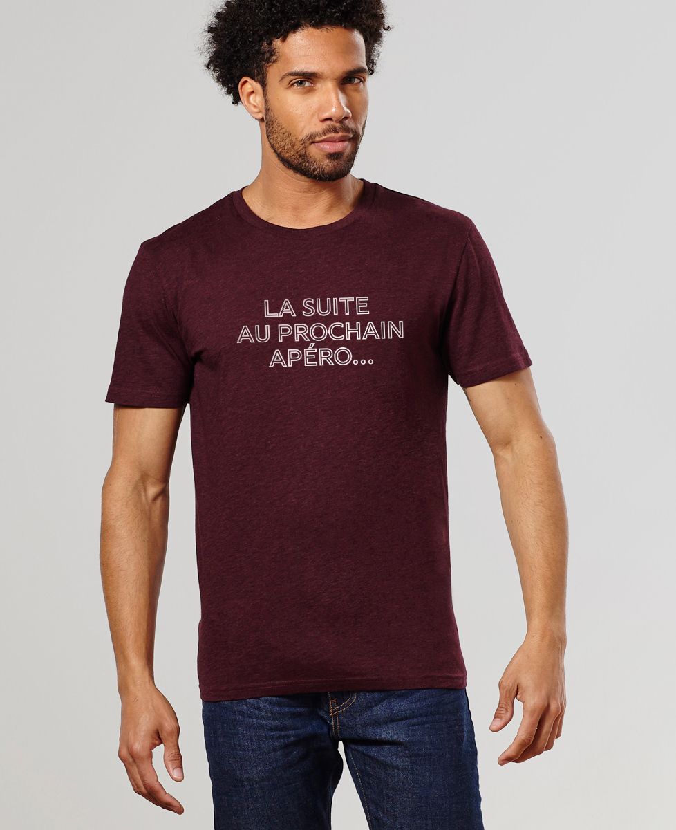 T-Shirt homme Suite au prochain apéro