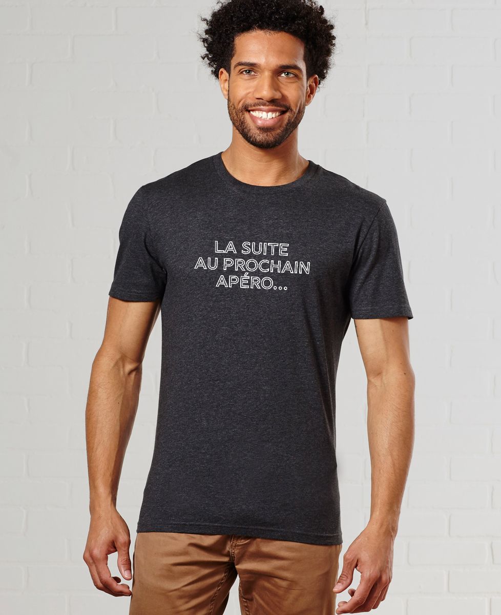 T-Shirt homme Suite au prochain apéro