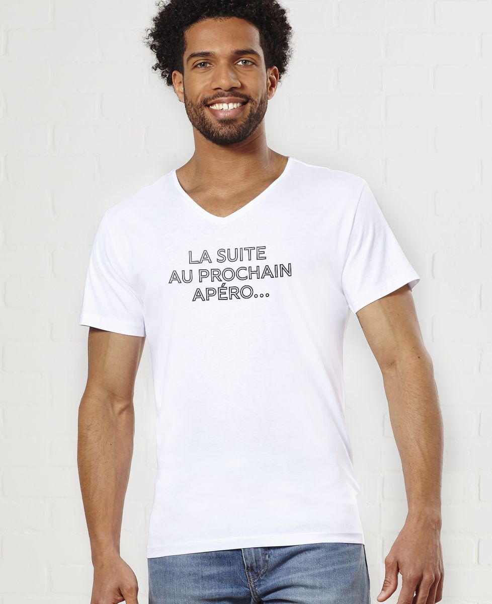 T-Shirt homme Suite au prochain apéro