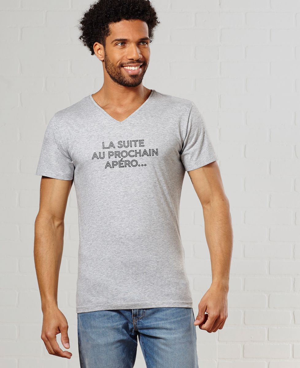 T-Shirt homme Suite au prochain apéro