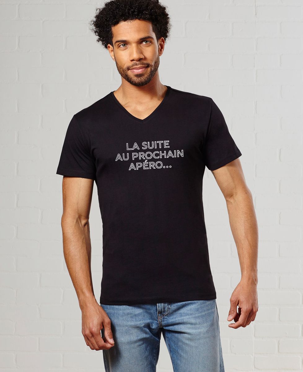 T-Shirt homme Suite au prochain apéro