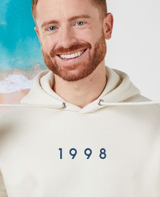 Hoodie Männer Jahr bestickt zentriert benutzerdefiniert