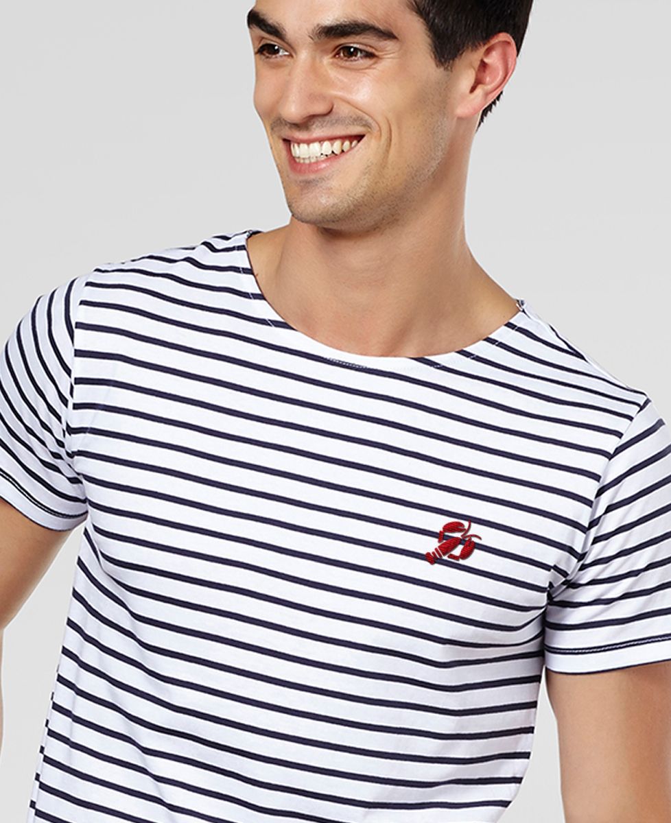 T-shirt homme Homard (brodé)