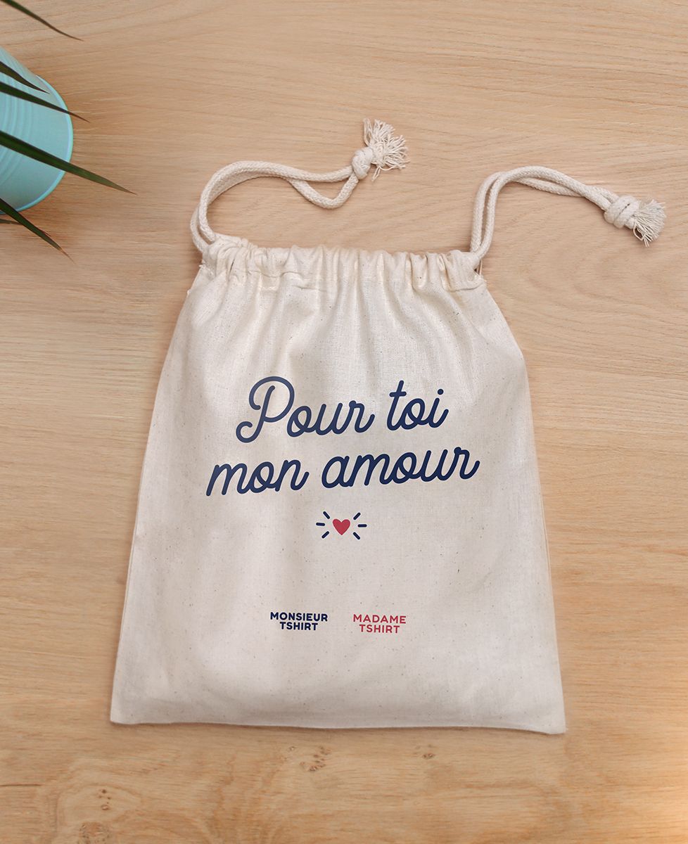 Coffret Sweatshirt je l'aime ce con