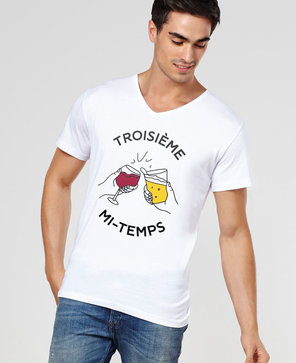 T-Shirt homme 3ème Mi-Temps