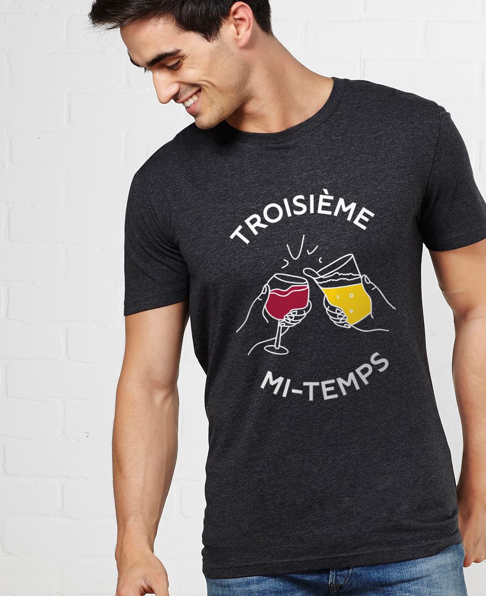 T-Shirt homme 3ème Mi-Temps