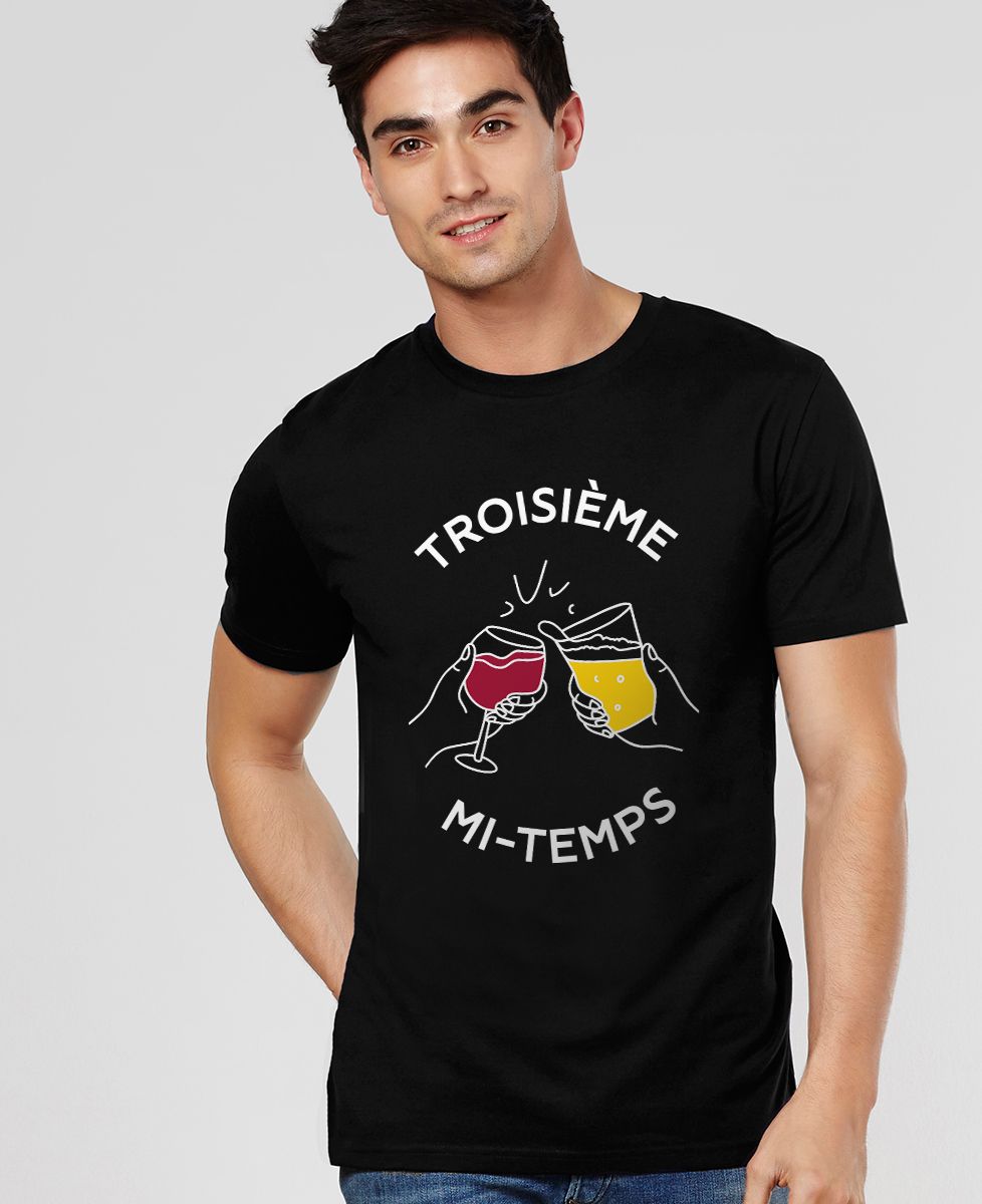 T-Shirt homme 3ème Mi-Temps