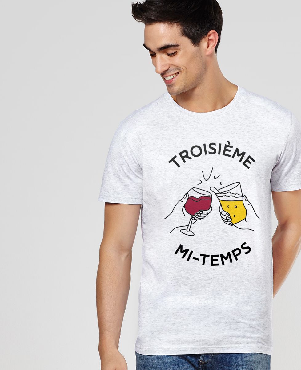T-Shirt homme 3ème Mi-Temps