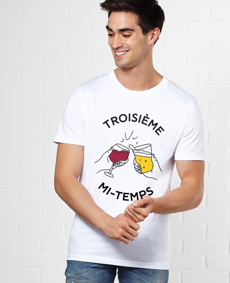 T-Shirt homme 3ème Mi-Temps