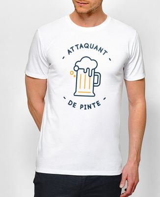 T-Shirt homme Attaquant de pinte