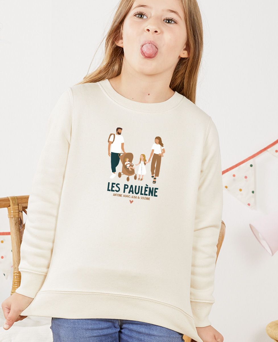 Sweatshirt Personnalisé Avec Votre Photo Ou Logo Sur Le Devant - Impression DTG Haute Qualité