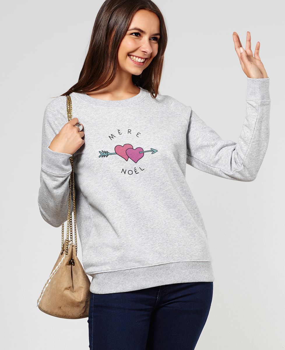 Sweatshirt femme Mère Noël