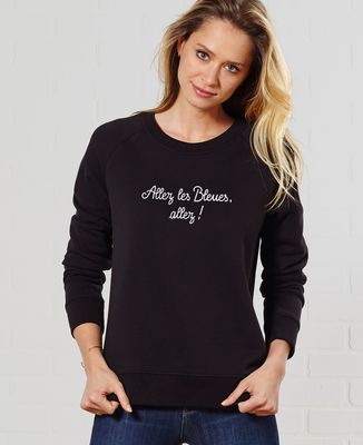 Sweatshirt femme Allez les bleues