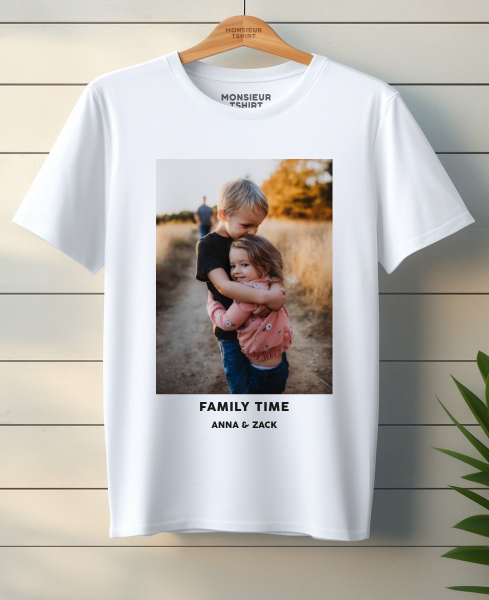 Sublimation Imprimer Une Photo Sur Un T Shirt Shirt Personnalisé T