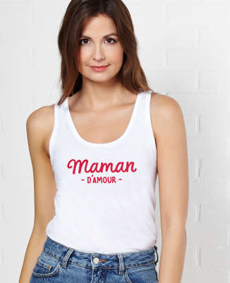 Débardeur femme Maman d'amour